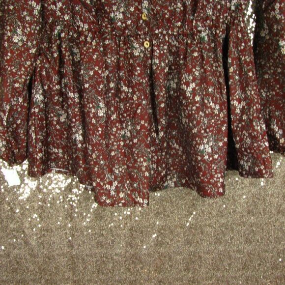 NWT BloomChic floral top 10 - Picture 6 of 10